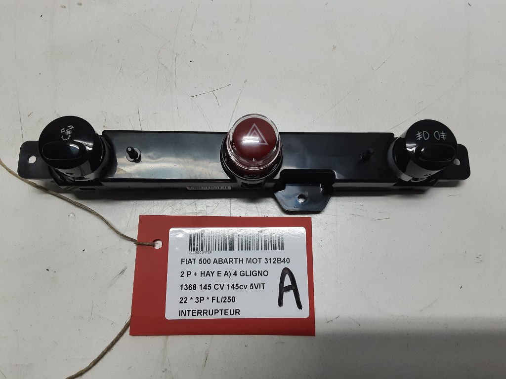 Abarth 500/595/695 Hatchback 1.4 T-Jet 16V (312.B.4000) SCHAKELAAR 2022 735749471