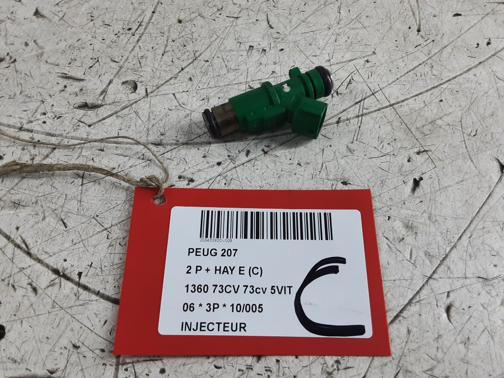 Peugeot 207/207+ (WA/WC/WM) Hatchback 1.4 (TU3AE5(KFT)) INJECTOR BRANDSTOF 2006 01F02330762